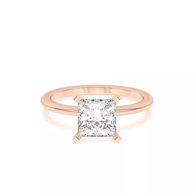 Ally Classic Solitaire Engagement Ring (1.4mm)