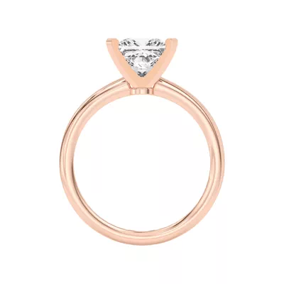 Ally Classic Solitaire Engagement Ring (1.4mm)
