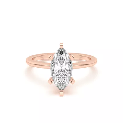 Ally Classic Solitaire Engagement Ring (1.4mm)