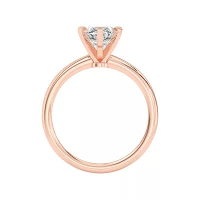Ally Classic Solitaire Engagement Ring (1.4mm)