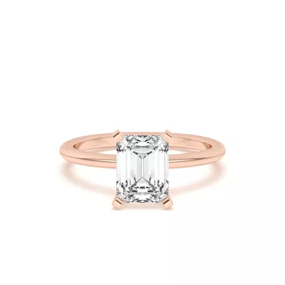 Ally Classic Solitaire Engagement Ring (1.4mm)