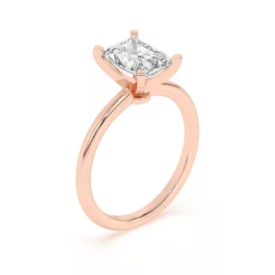 Ally Classic Solitaire Engagement Ring (1.4mm)