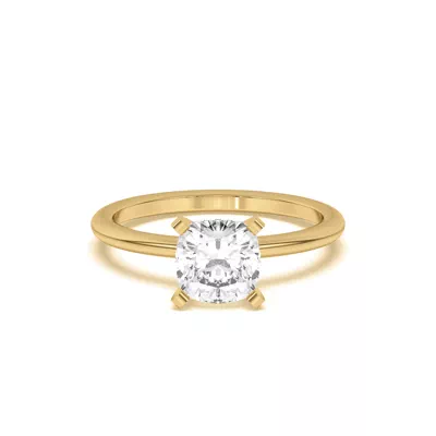 Ally Classic Solitaire Engagement Ring (1.4mm)