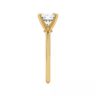 Ally Classic Solitaire Engagement Ring (1.4mm)