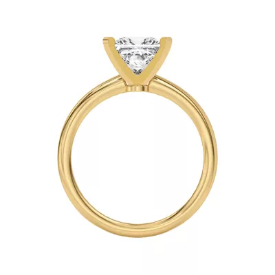 Ally Classic Solitaire Engagement Ring (1.4mm)