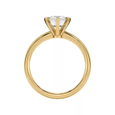 Ally Classic Solitaire Engagement Ring (1.4mm)