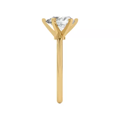 Ally Classic Solitaire Engagement Ring (1.4mm)