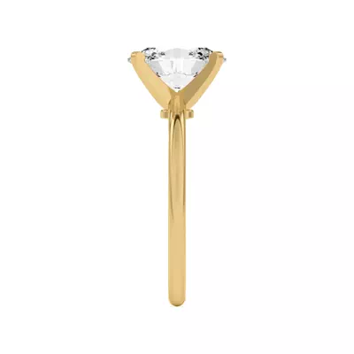Ally Classic Solitaire Engagement Ring (1.4mm)