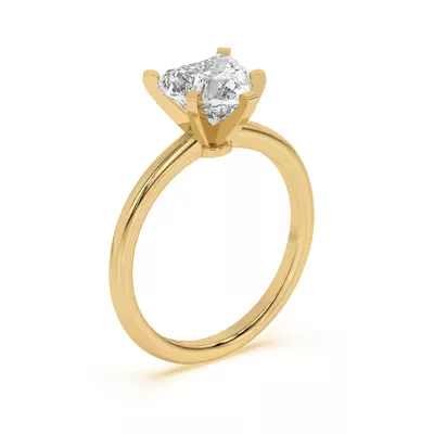 Ally Classic Solitaire Engagement Ring (1.4mm)