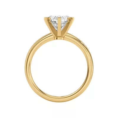 Ally Classic Solitaire Engagement Ring (1.4mm)