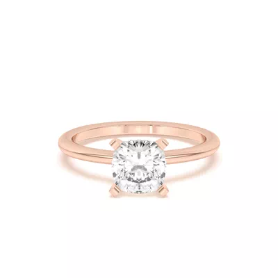 Ally Classic Solitaire Engagement Ring (1.4mm)