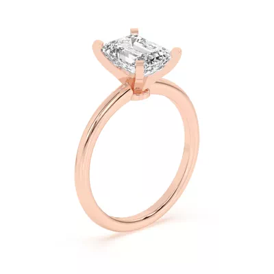 Ally Classic Solitaire Engagement Ring (1.4mm)