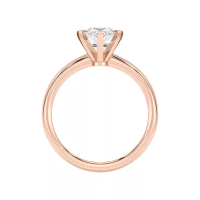 Ally Classic Solitaire Engagement Ring (1.4mm)