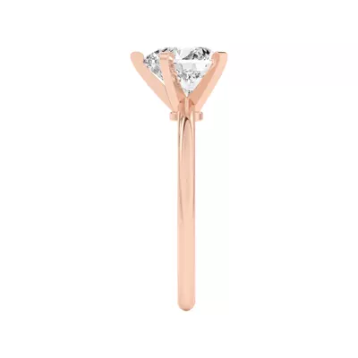 Ally Classic Solitaire Engagement Ring (1.4mm)