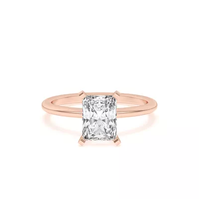 Ally Classic Solitaire Engagement Ring (1.4mm)