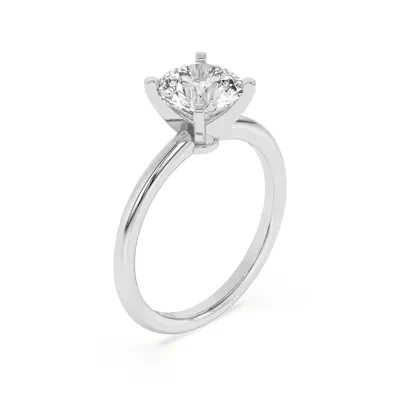 Ally Classic Solitaire Engagement Ring (1.4mm)