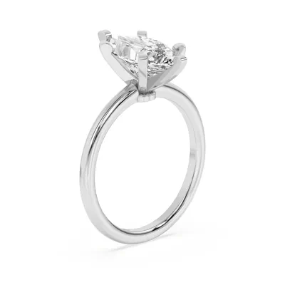 Ally Classic Solitaire Engagement Ring (1.4mm)