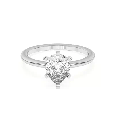 Ally Classic Solitaire Engagement Ring (1.4mm)