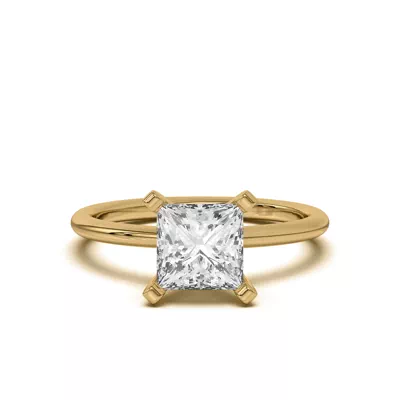 Ally Classic Solitaire Engagement Ring (1.4mm)