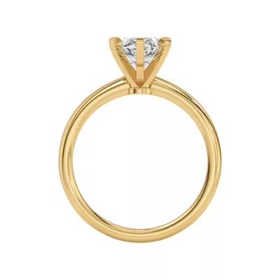 Ally Classic Solitaire Engagement Ring (1.4mm)