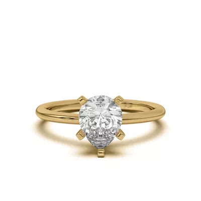 Ally Classic Solitaire Engagement Ring (1.4mm)