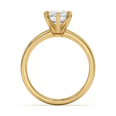 Ally Classic Solitaire Engagement Ring (1.4mm)