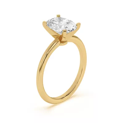 Ally Classic Solitaire Engagement Ring (1.4mm)