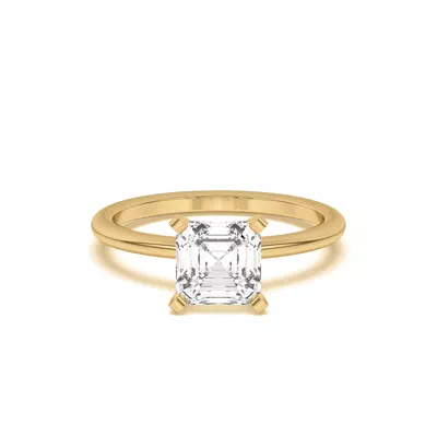 Ally Classic Solitaire Engagement Ring (1.4mm)