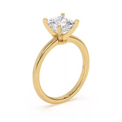 Ally Classic Solitaire Engagement Ring (1.4mm)