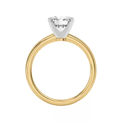 Ally Classic Two-Tone Engagement Ring (1.4mm)