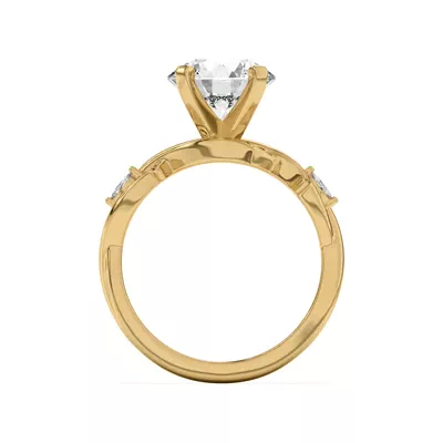 Robin Marquise Diamond Thorn Engagement Ring