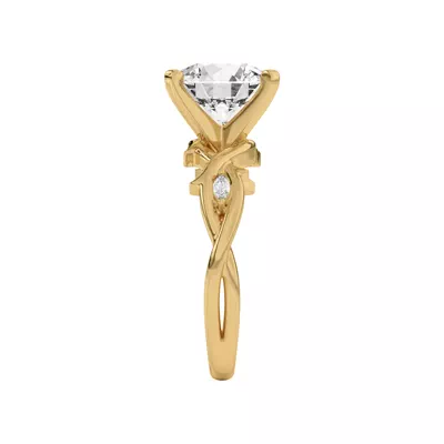 Robin Marquise Diamond Thorn Engagement Ring