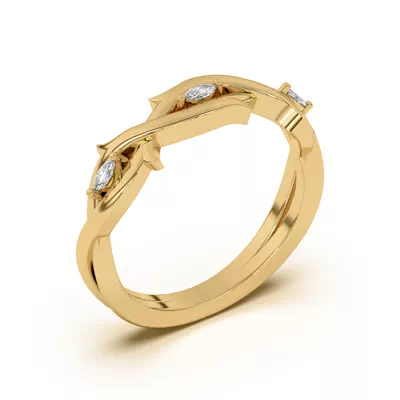 Robin Marquise Diamond Thorn Band