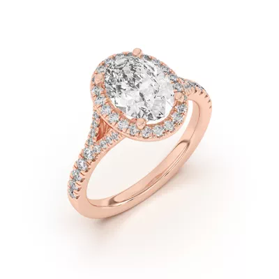 Sue Timeless Halo Engagement Ring