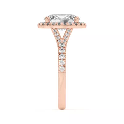 Sue Timeless Halo Engagement Ring