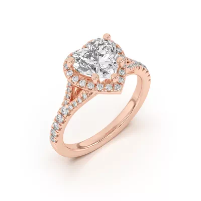Sue Timeless Halo Engagement Ring