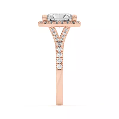 Sue Timeless Halo Engagement Ring