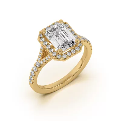 Sue Timeless Halo Engagement Ring