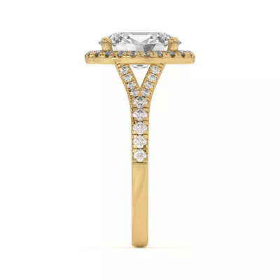 Sue Timeless Halo Engagement Ring