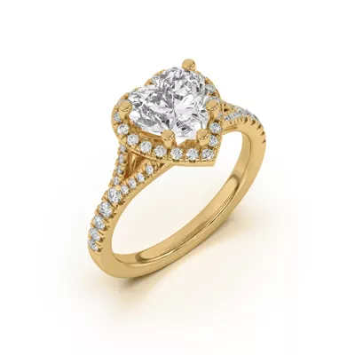 Sue Timeless Halo Engagement Ring