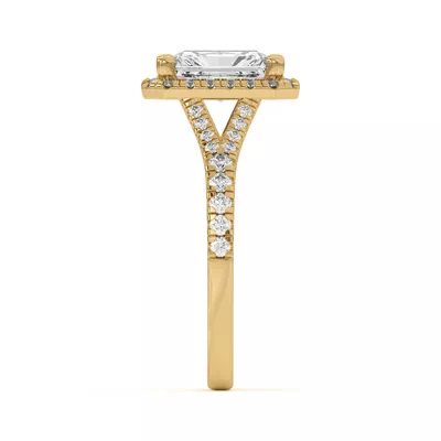 Sue Timeless Halo Engagement Ring
