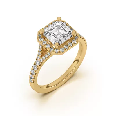 Sue Timeless Halo Engagement Ring