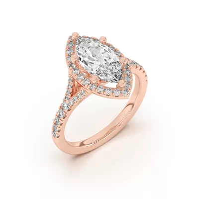 Sue Timeless Halo Engagement Ring