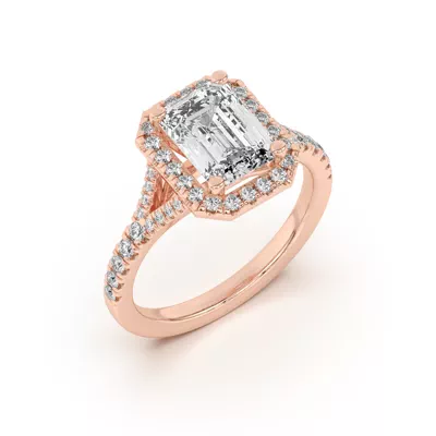 Sue Timeless Halo Engagement Ring