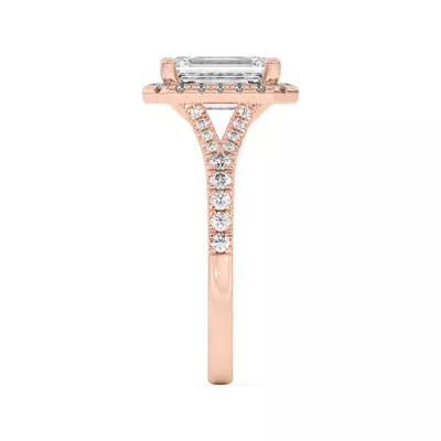 Sue Timeless Halo Engagement Ring