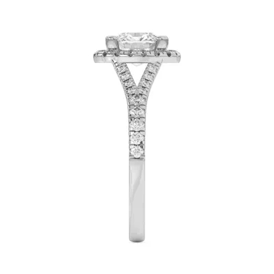 Sue Timeless Halo Engagement Ring