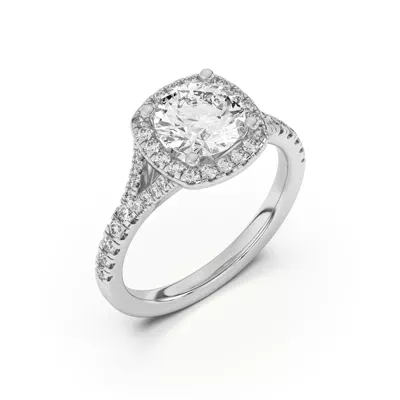 Sue Timeless Halo Engagement Ring
