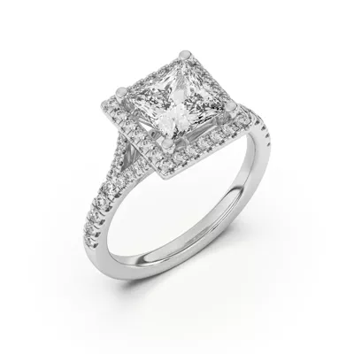 Sue Timeless Halo Engagement Ring