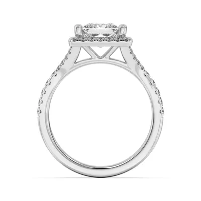 Sue Timeless Halo Engagement Ring