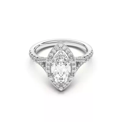 Sue Timeless Halo Engagement Ring